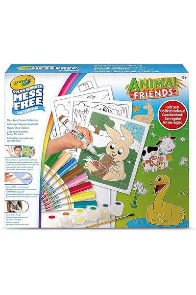 Crayola Color Wonder Mess Free Colouring Set Animal Friends