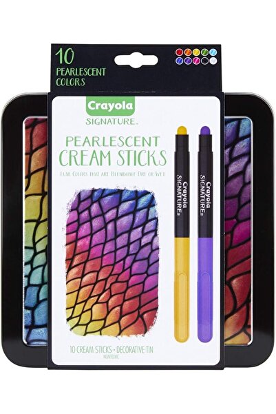 Crayola Signature Pearlescent Gel Sticks 10ct 52-9507