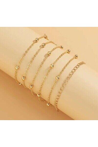 Shiklik MODA مجموعة من 6 أساور من اللؤلؤ توفر الأناقة والأناقة معًا