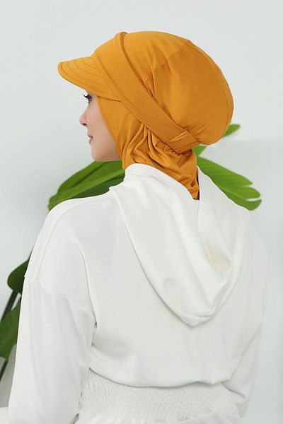 Aisha's Design Detachable Visor Bonnet,Turban,B-82