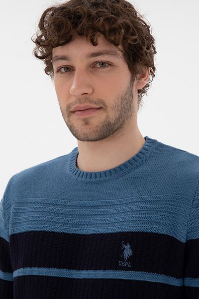 U.S. Polo Assn. Men's Dark Blue Sweater 50293041 -Vr032