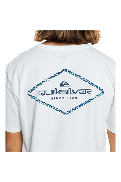 Quiksilver Ανδρικό λευκό μπλουζάκι Omni Lock ΑΝΔΡΙΚΟ ΜΠΛΟΥΖΑ EQYZT07667