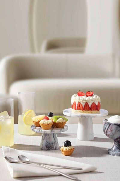 Paşabahçe M Marble Stand Presentation Stand
