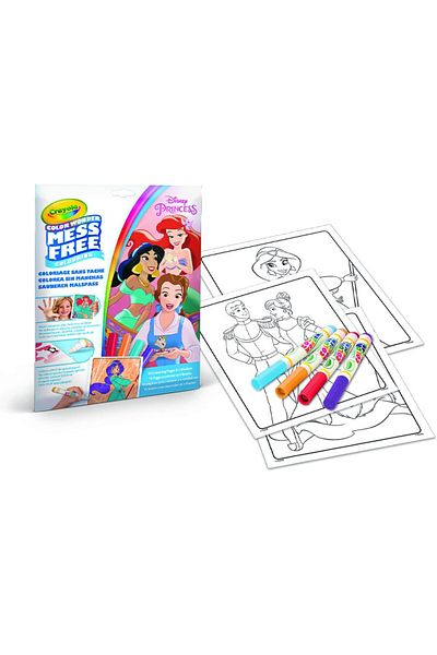 Crayola Color Wonder Mess Free Colouring Pad Disney Princess Without Smudges CY75-2813