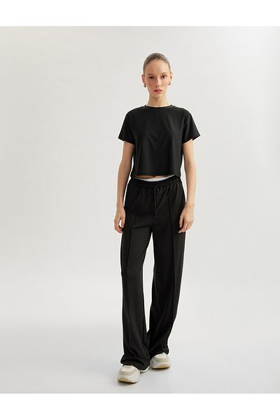 Koton Tricou sport de bază cu mânecă scurtă
