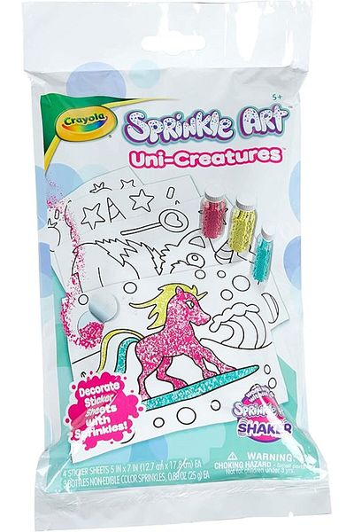 Crayola Sprinkle Art Uni-Creatures Activity Kit 74-7312