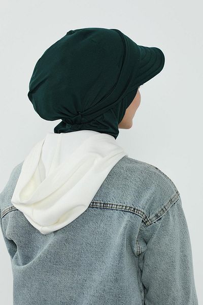 Aisha's Design Detachable Visor Bonnet,Turban,B-82