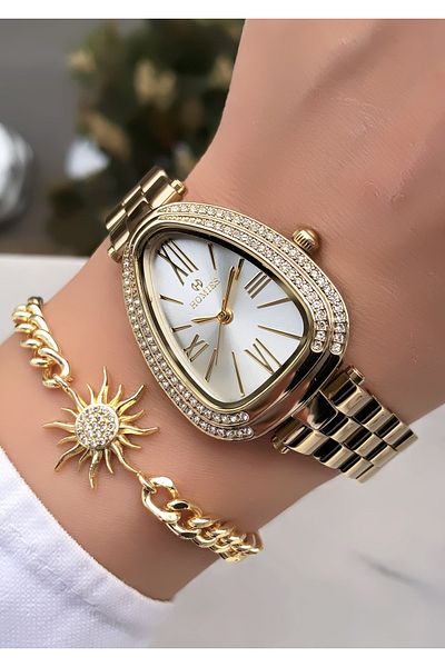 Homies Original Invoice Waterproof Women's Wrist Watch with Bracelet Gift