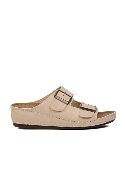 AYAKMOD Beige Women's Slippers
