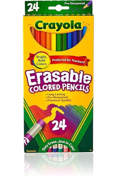 Crayola Erasable Colored Pencils CY68-2424