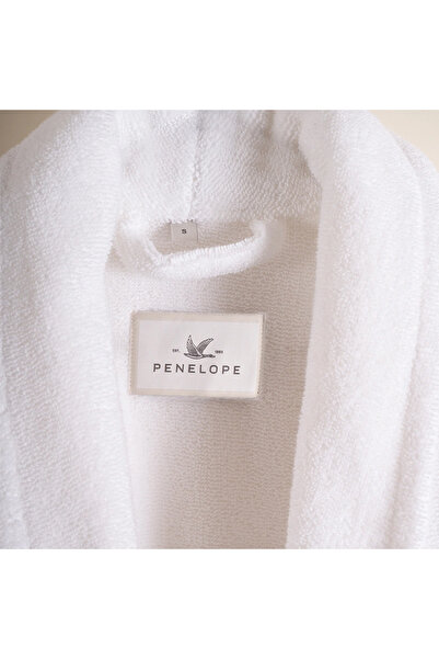 Penelope Βαμβακερό μπουρνούζι - Λευκή Σειρά Noa