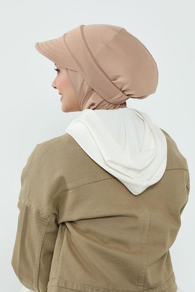 Aisha's Design بونيه مع قناع قابل للإزالة، عمامة، B-82
