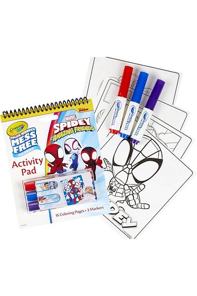 Crayola Spidey And Friends Color Wonder Activity Pad