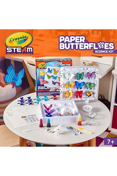 Crayola STEAM: Wicking Butterfly Collection Kit CY74-7445