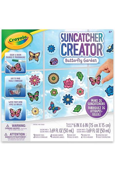 Crayola Suncatcher Creator Butterfly Garden