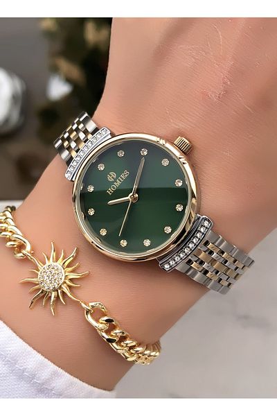 Homies Original Invoice Waterproof Women's Wrist Watch with Bracelet Gift