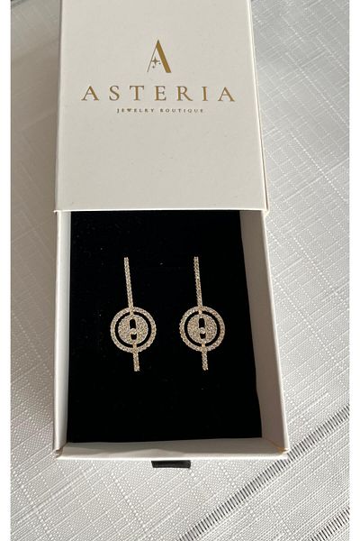 Asteria Jewelry New Season High-Tech Mess Earrings