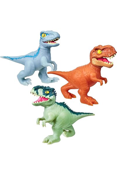 Heroes of Goo Jit Zu مجموعة مجسمات جوجيتزو جوراسيك وورلد المتحركة