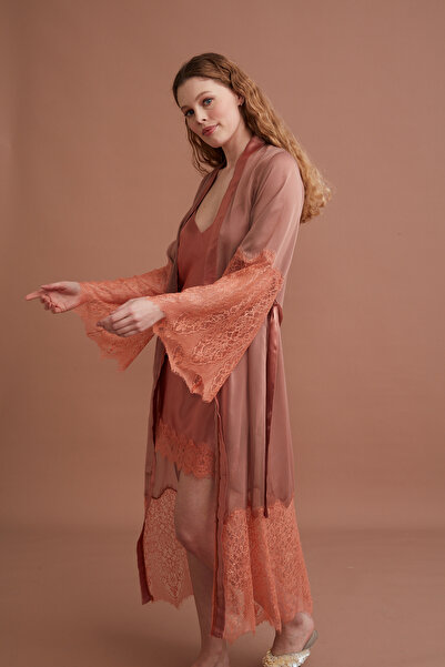 Marpessa İkili Gecelik ve Sabahlık Takımı