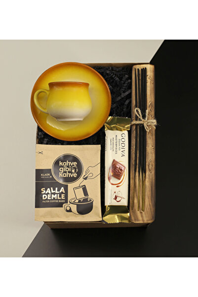 gagga Vintage Fincan & Tütsü Tabağı & Tütsü & Kahve Gibi Kahve Filtre Kahve &...
