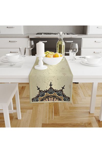 Filamente Ramadan Runner / Ramadan Pattern / Stain Resistant - Washable Micropetek Fabric 140x40