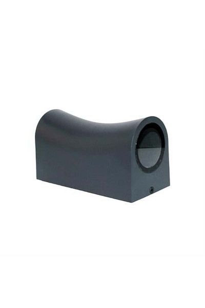 RODOSLU Bidirectional Venetian 2*Gu10 Lampholder Anthracite Body Luminaire Ip54 Rds-2006-A
