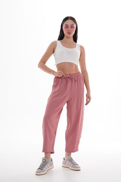ŞİMAL Ayrobin Women's Baggy Trousers 250002