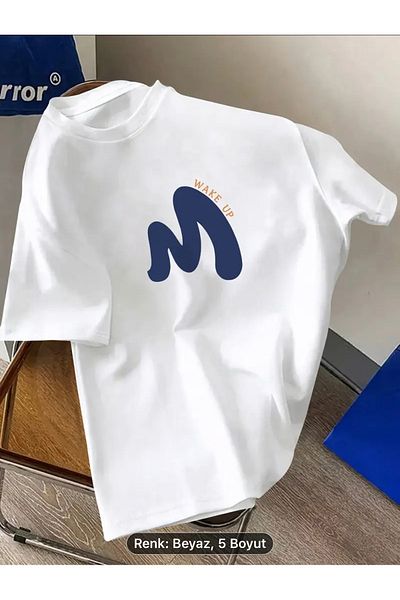 Minikelya Creative Graphic Printed Comfortable Short Sleeve Crew Neck T-shirt For Men