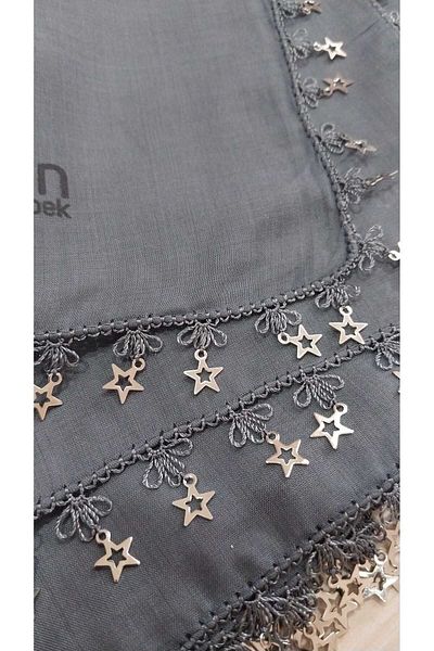 Papatyam Iron Sequin Needlework - Writing/Cinnamon/Vintage Reyyan