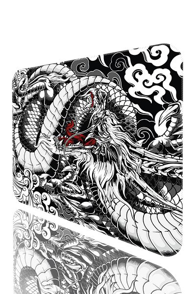 HELİXSUN لوحة ماوس ألعاب Silmarillion - حجم كبير، 40x30 سم، XL