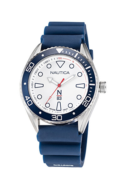 Nautica ساعة يد رجالية Napfwf115 Finn World