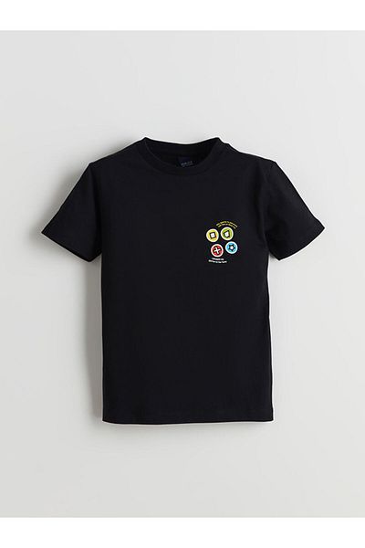 LC Waikiki Tricou pentru băiat cu gât crew de sezon nou - S5K194Z4