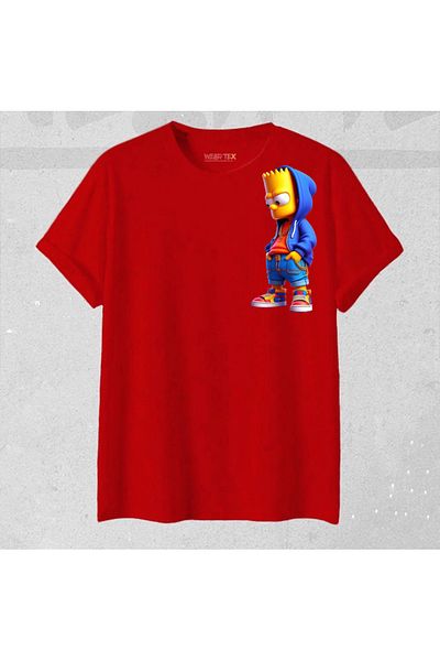 NEW TRENDY COLLECTİON Unisex Oversize Legend New Season Simson Printed 1Pc T-Shirt