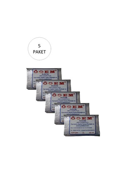 Easy Tedarik 1 kg Nylon Bag - 26x45 cm, 5 Packs (Takriben 675 Pieces) Triple Groceries