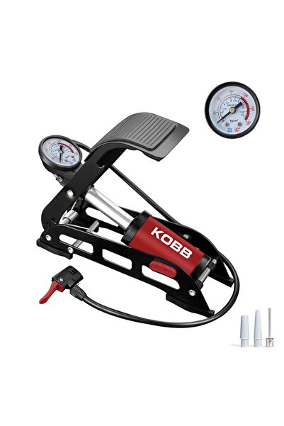 KOBB KB0901 87PSI Analog Basınç Göstergeli Ayak Pompası