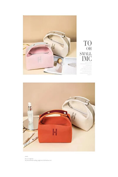 SYNOPE Легка, водонепроникна, миюча косметичка для жінок з ручками, для макіяжу та догляду, для подорожей