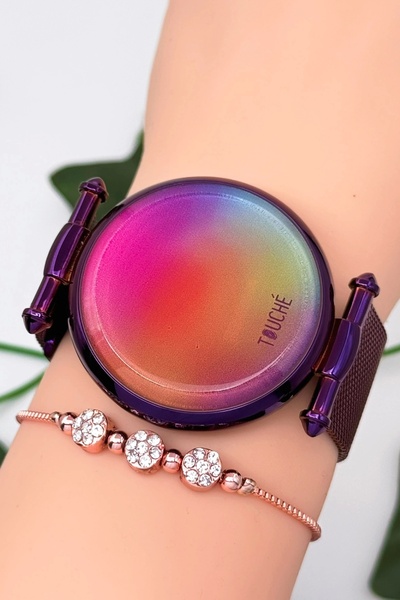 TOUCHE WATCH Touche Dokunmatik Unisex Kol Saati Dokunmatik Ekran 3 Atm Su Geç...