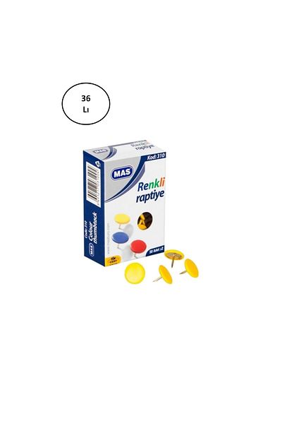 Mas 36-Piece Colorful Fastener Mix