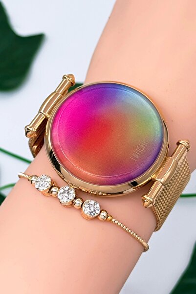 TOUCHE WATCH Touche Dokunmatik Unisex Kol Saati Dokunmatik Ekran 3 Atm Su Geç...