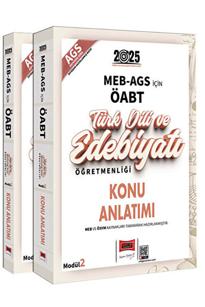 Yargı Yayınları 2025 Meb Ags Öabt Türk Dili Ve Edebiyatı Öğretmenliği Konu An...