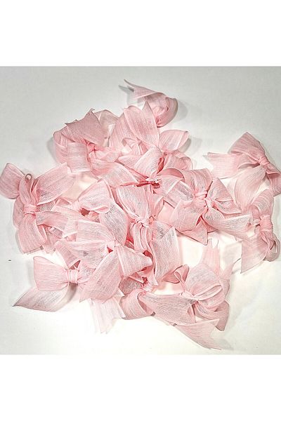 Nikah Şekeri Market 25 Pieces Nopeli Ribbon Linen - Ready Decorate Gift, for Engagement and Wedding