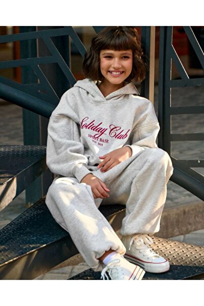 Machetta Світшот та штани з принтом Soliday для дітей