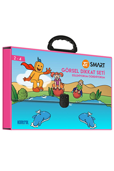 Kontrol Yayıncılık Zekare Smart Görsel Dikkat Seti (2-4 YAŞ) - Kolektif
