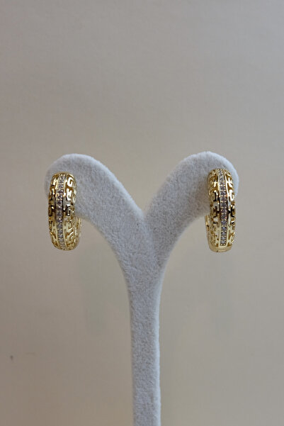 ayışığı Xuping Vintage Gold Halka KüpE