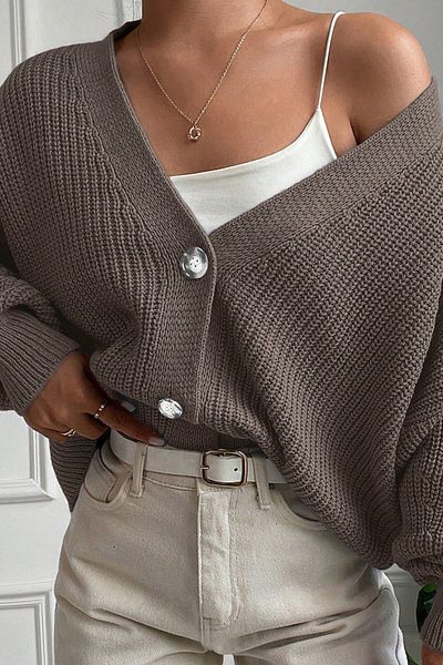 H&E LUXURY DESIGN Dámský svetr z měkkého úpletu