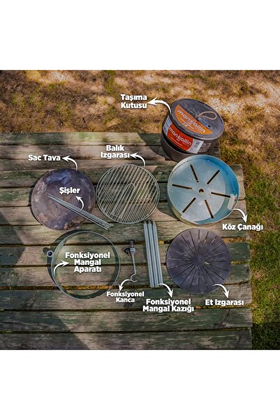 MANGALLİN MANGAL SETİ