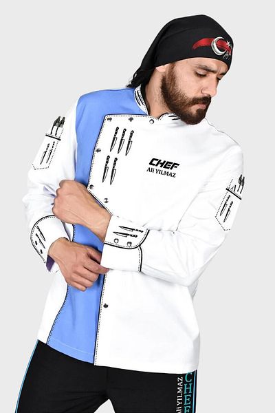 Üniformanya Chef Dress - Name Gift, Chef Jacket & Clothes, Chef Cook Jersey