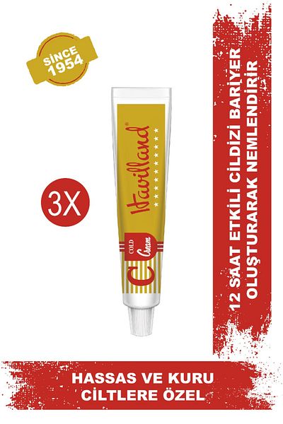 Havilland Protective Moisturizing Oil Cream for Sensitive and Dry Skin 40ml X 3 120ml