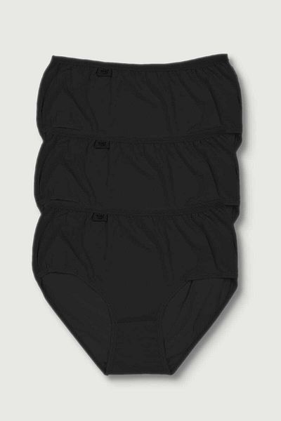 ENTAHA Μαύρο Lycra Πακέτο 3 εσώρουχα Bato - Passion Women Elf568t0924ccm3