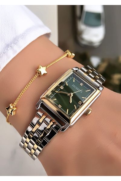 Homies Original Invoice Waterproof Women's Wrist Watch with Bracelet Gift